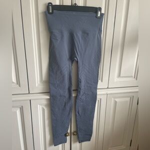 Blue-Gray High-Waisted Free People Leggings